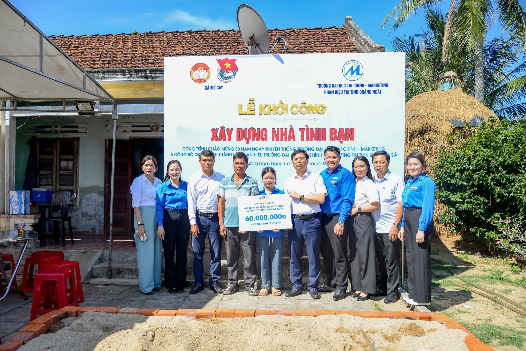 UFM COMMENCES GRATITUDE AND SOCIAL SECURITY PROJECTS IN QUANG NGAI